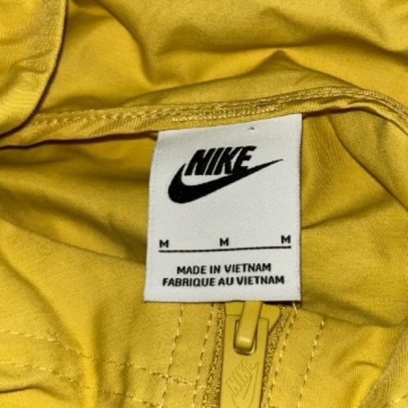 Nike Mens Sportswear Anorak Jacket - Saturn Gold (shorts are not included) Sz M - Picture 14 of 16